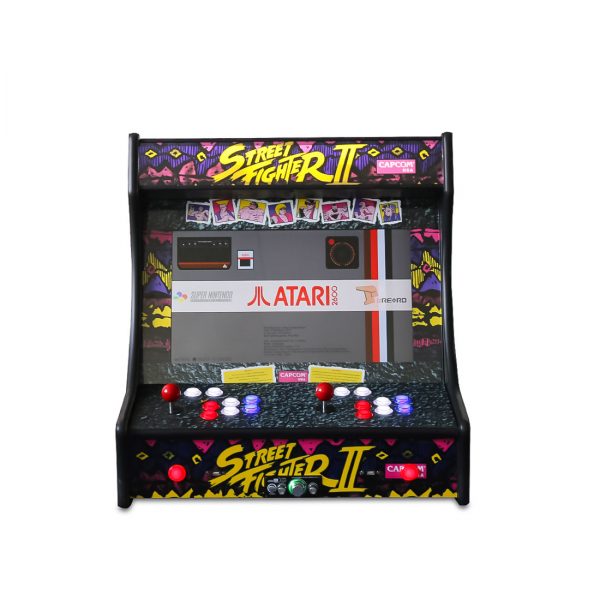 21.5" Street Fighter 2 Bartop Arcade - Image 2