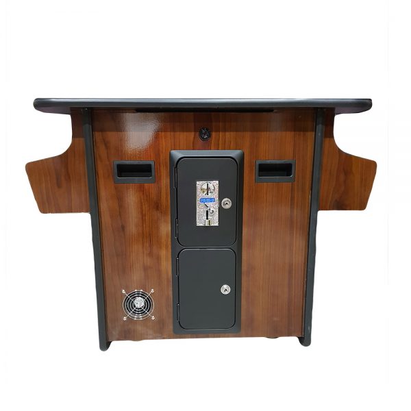 Woodgrain Pac-Man & Miss Pacman Table Top Cocktail Arcade - Image 5