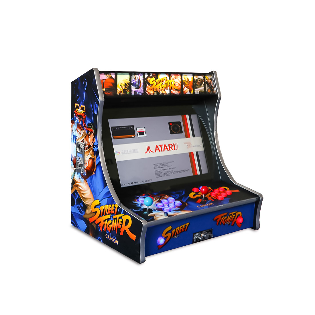21.5″ Street Fighter Bartop Arcade