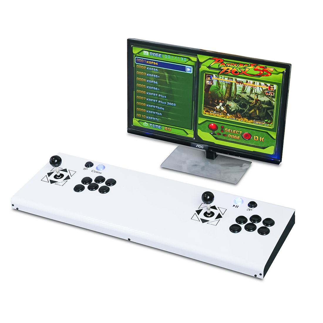 White top & Black Bottom Pandora’s Box Game Pad
